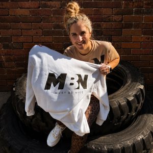 MBN White Hoodie