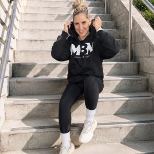 MBN Black Quarter Zip Hoodie